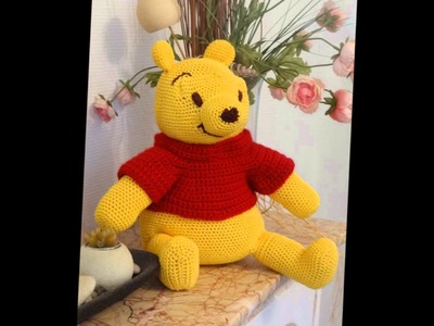 Crocheted Winnie by La Ronde des Crochets