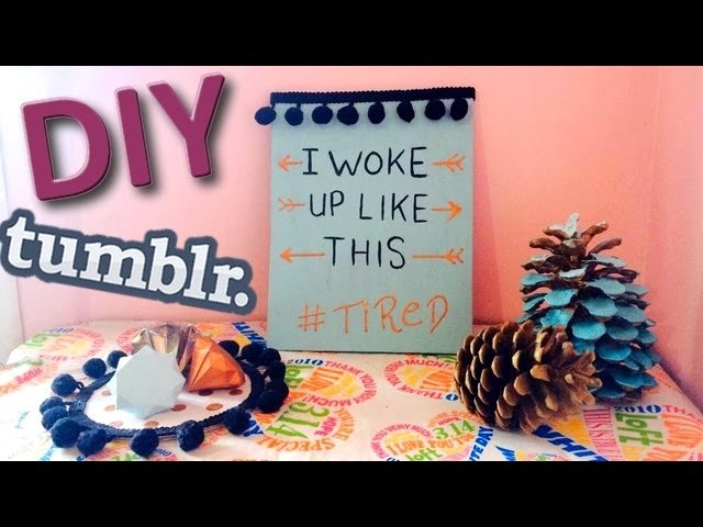 DIY | Décoration de chambre | Wall art ♡