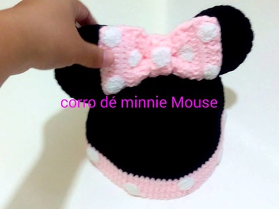 Corro de minnie Mouse a crochet