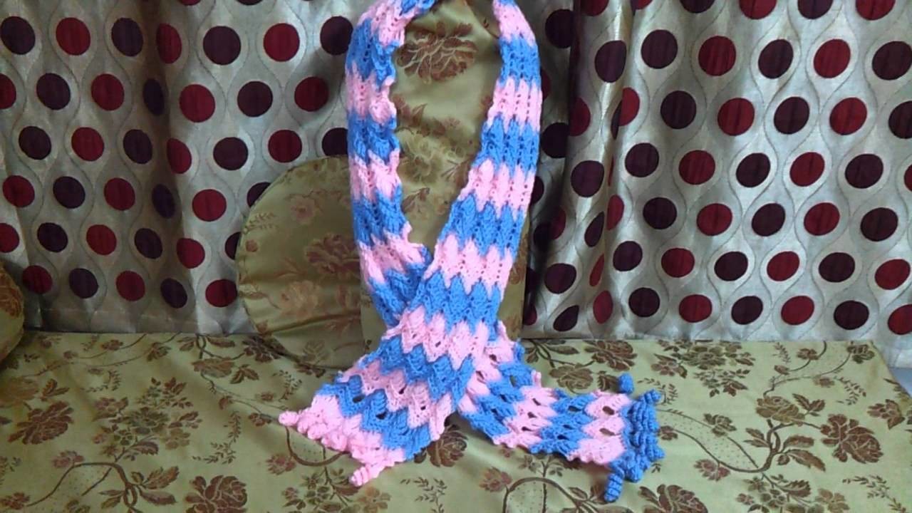 Crochet muffler