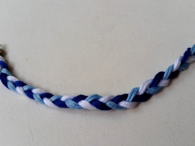 DIY : Bracelet Brésilien TRESSE. Facile.
