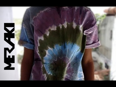 Camisa tie dye - DIY - FaçaMeraki