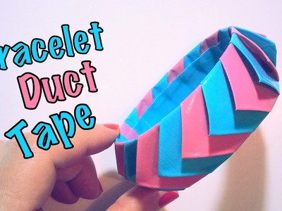 DIY Bracelet ruban adhésif Duct Tape