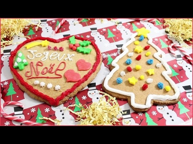 DIY - Biscuits Géants de Noël : Faciles & Jolis