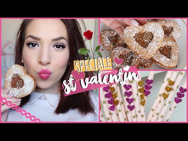 ♡ St Valentin ! (Maquillage + Recettes + DIY)