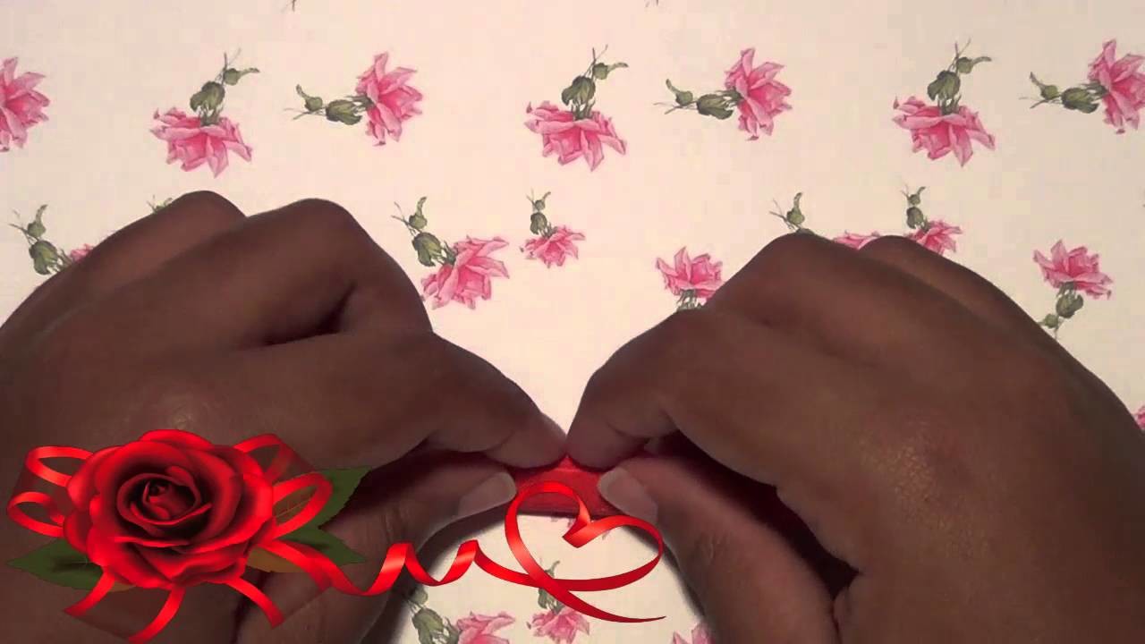 Origami Saint Valentin : Coeur en papier