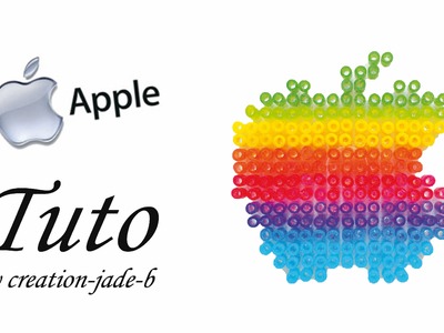 Tuto Perles à repasser (Hama) - Logo Apple !