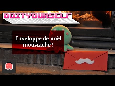 [DIY] Enveloppe à moustache de Noël !