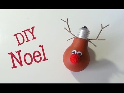 DIY Noel Déco Sapin avec une ampoule