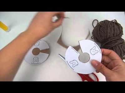 DIY - Réalisation d'un Pompon pour chat
