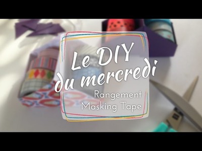 DIY du mercredi #1 | Porte Masking Tape en papier