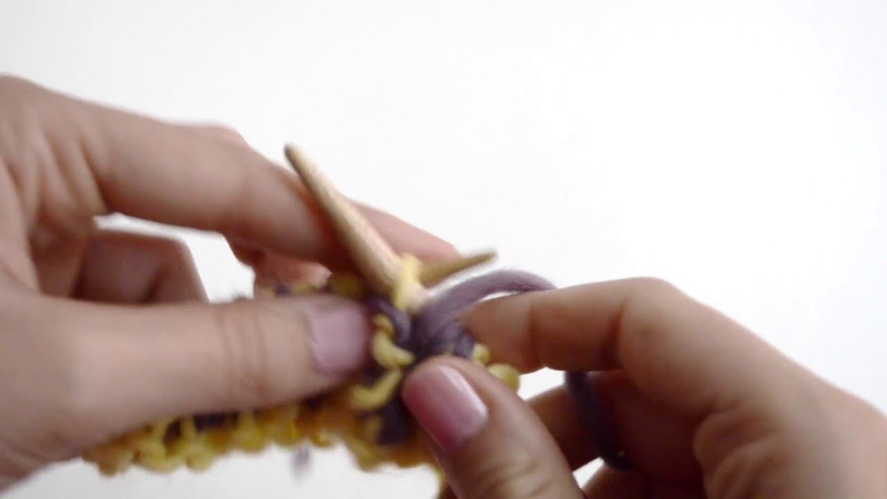Comment tricoter le point Brioche avec deux aiguilles | We Are Knitters