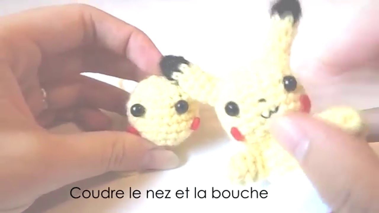 Calendrier jour 13 La peluche en laine Pikachu de Neko Woolly World