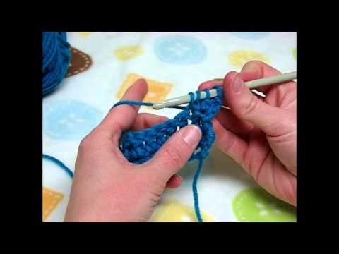 L'accroche laine: Tutoriel maille double descendante au crochet