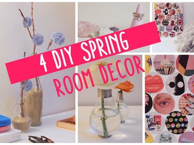 4 DIY spring room decor 
