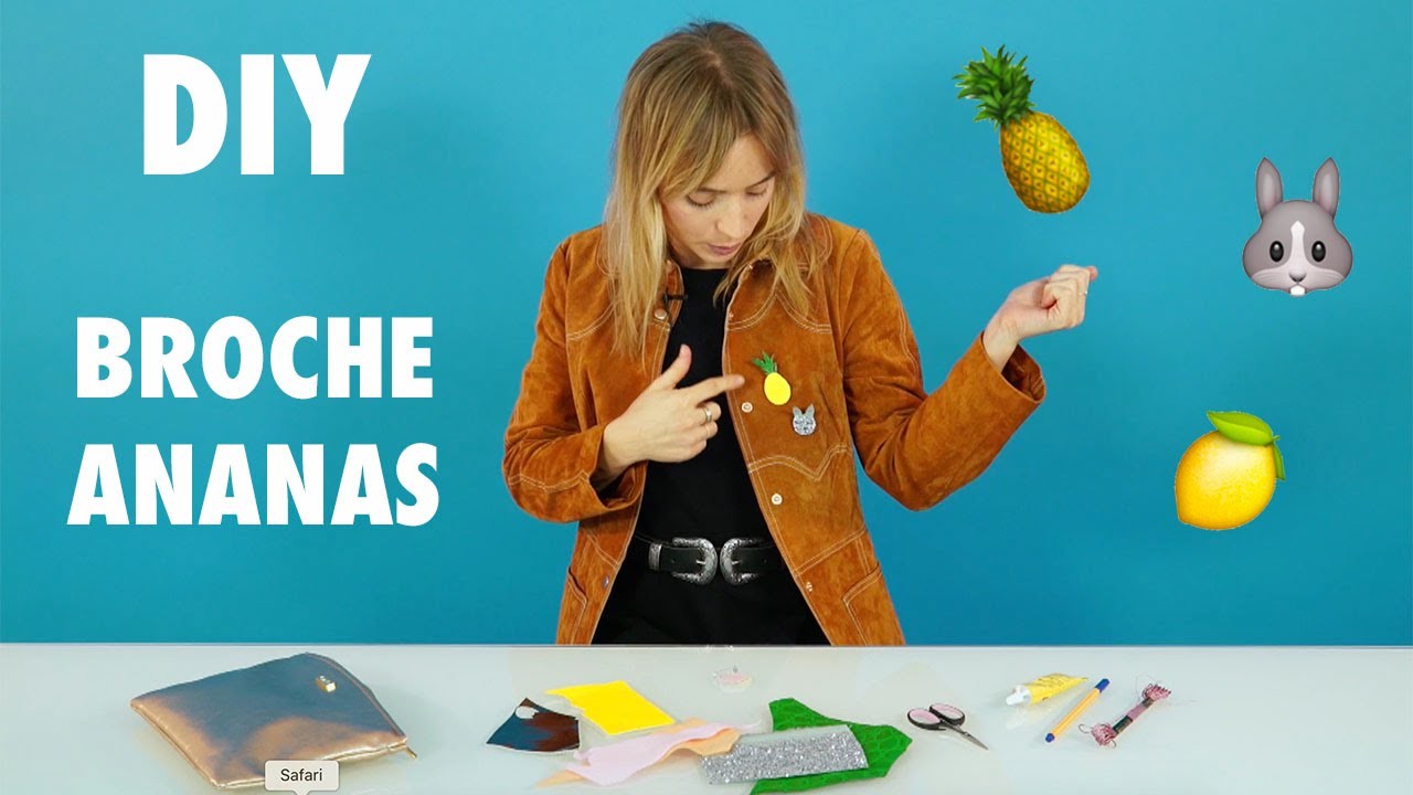 DIY : Comment faire une broche en forme d'ananas | Astrid | Insider ASOS