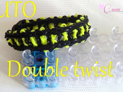 [ TUTO ] bracelet double twist en élastique