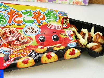 Tentacules de seiche de Kracie Popin' Cookin' | Douceurs japonaises DIY | Takoyaki