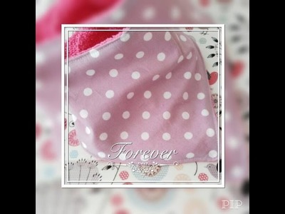 DIY-Tutoriel couture : Bavoir bandana