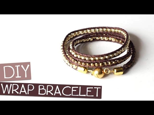 TUTO. DIY - Wrap Bracelet (partenariat PimPomPerles.fr)