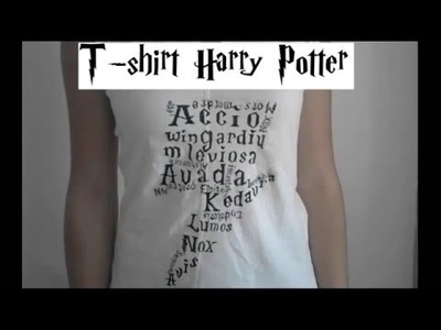 DIY T-shirt Harry Potter