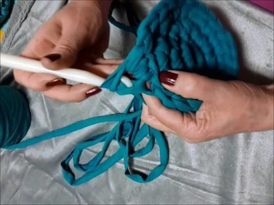 Tutorial cesto crochet trapillo