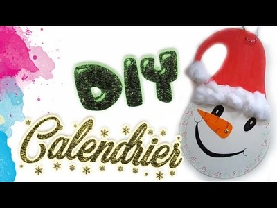 DIY Calendrier bonhomme de neige | DIY Snowman Calendar