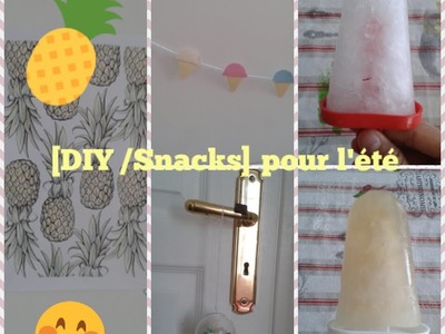 [DIY.Snacks] pour l'été