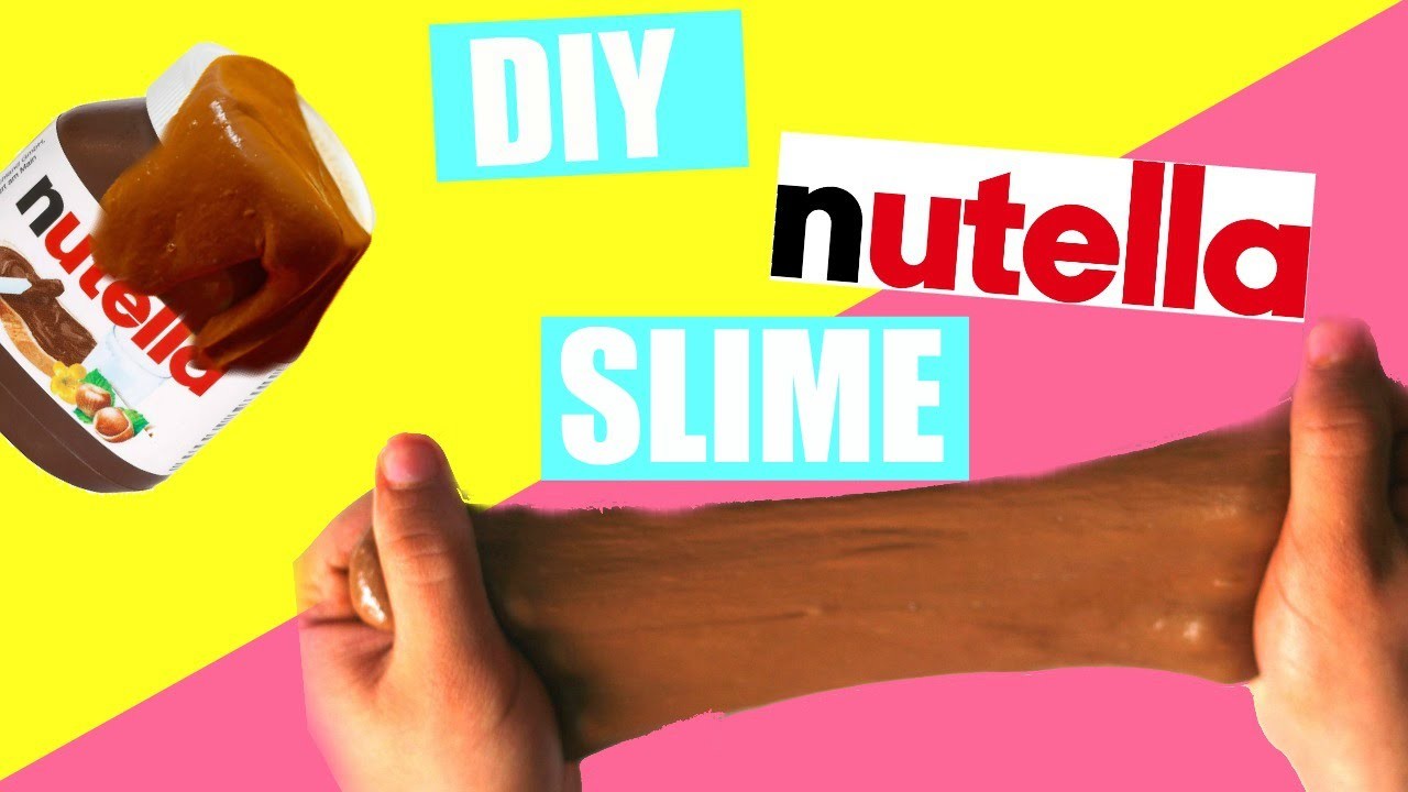 DIY Nutella Slime ! JustJonathan