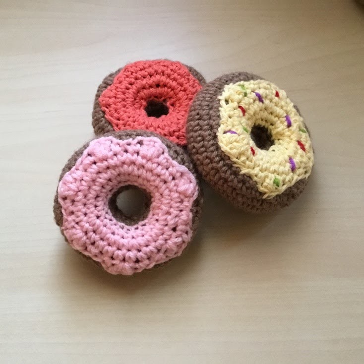 Donuts crochet amigurumi facile. Donas tejidas a crochet facil
