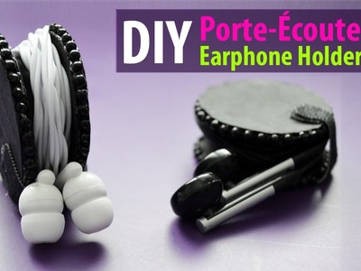 DIY Enrouleur pour écouteurs - Earphone Earbud Holder