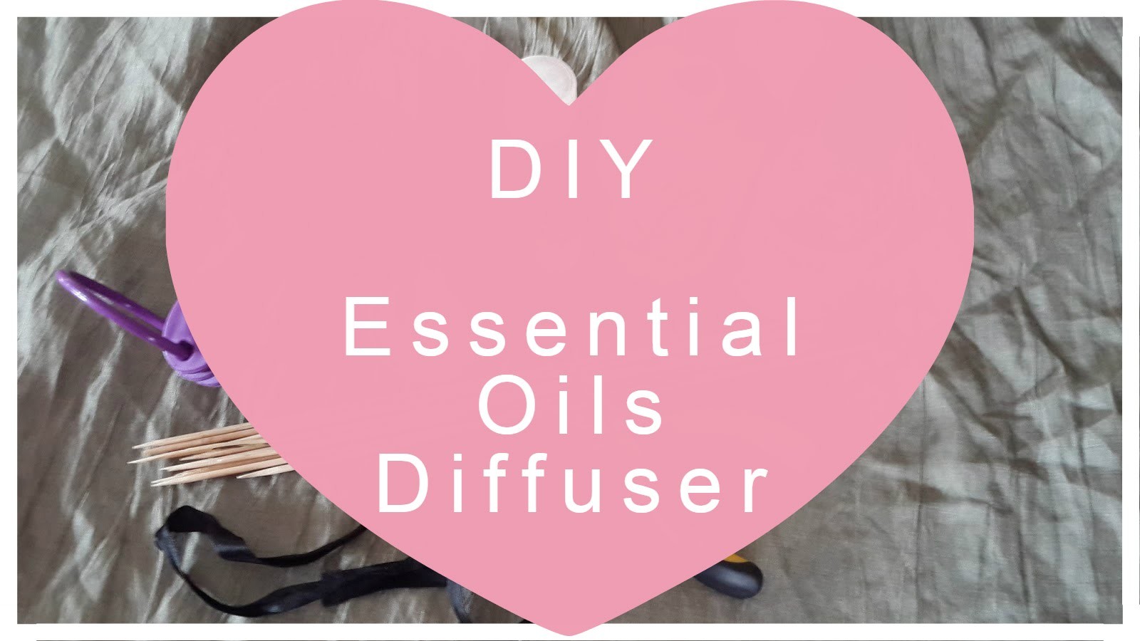 DIY :: Diffuseur Huiles Essentielles. Essential Oils Diffuser