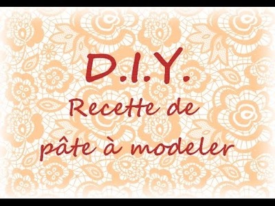 DIY n°3 : Recette de pâte à modeler