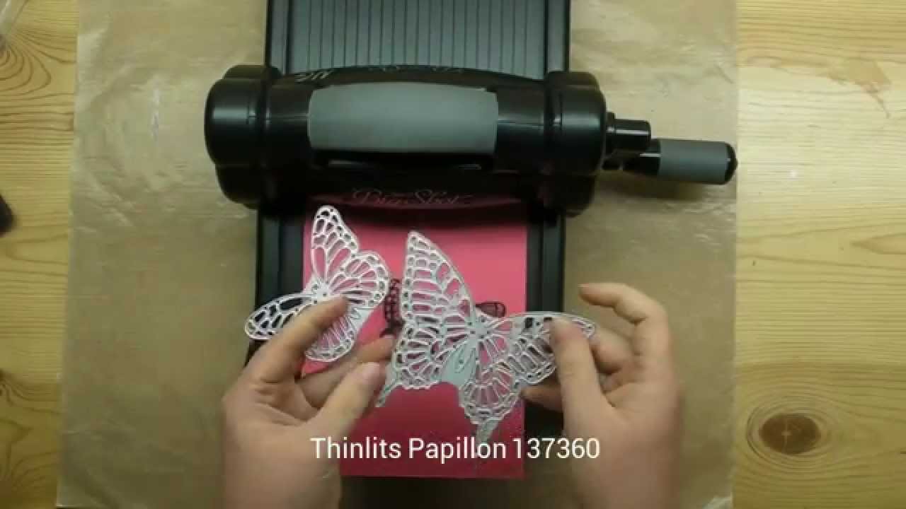 Trucs pour couper le Thinlits Papillons de Stampin'Up!