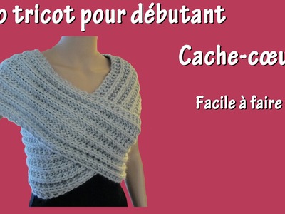Tuto tricot débutant : Cache-coeur