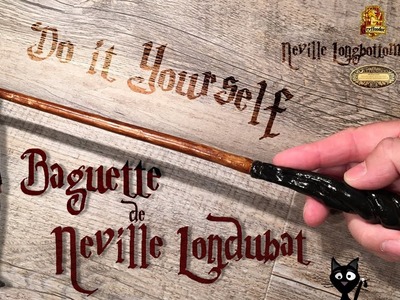 Tuto DIY - La baguette magique de Neville Londubat