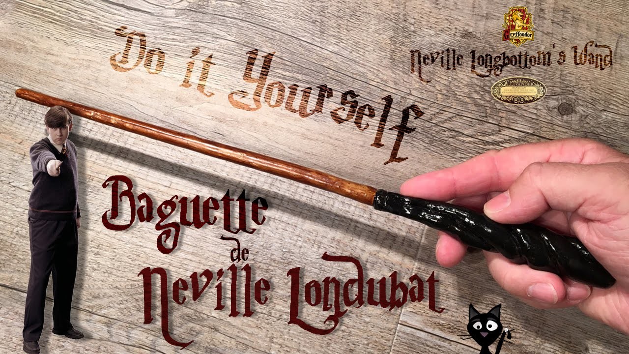 Tuto DIY - La baguette magique de Neville Londubat
