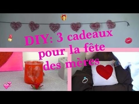 DIY: 3 cadeaux pour la fête des mères 