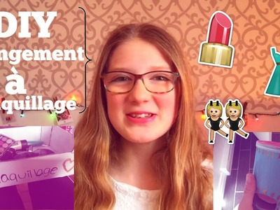 {DIY rangement à maquillage} Laurie Lavoie