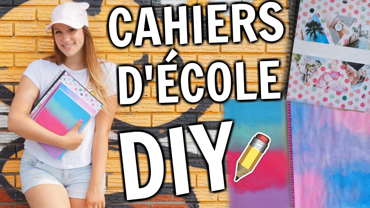 5 cahiers d'école DIY | BACK TO SCHOOL!