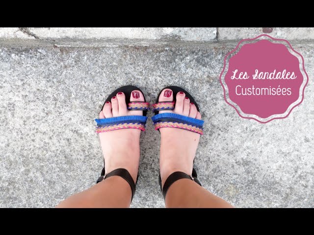 DIY Mode ♡ Les Sandales Customisées