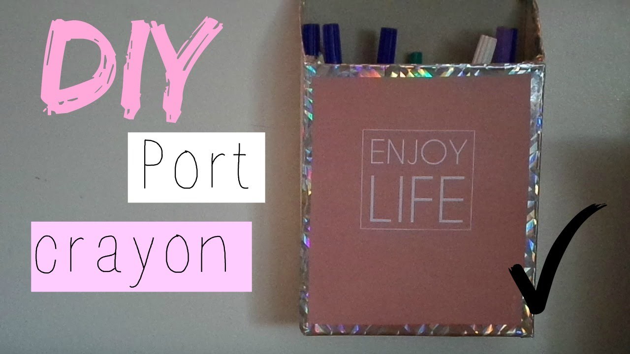 . DIY n°1. Rangement pour les stylos !