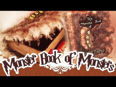 Tuto FIMO: Harry Potter The Monster Book of Monsters -  Polymer Clay Tutorial
