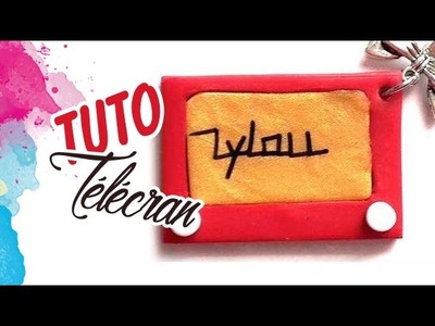 TUTO FIMO: TÉLÉCRAN | PolymerClay Tutorial telescreen