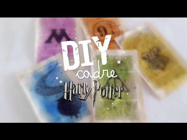 DIY | Cadre Harry Potter