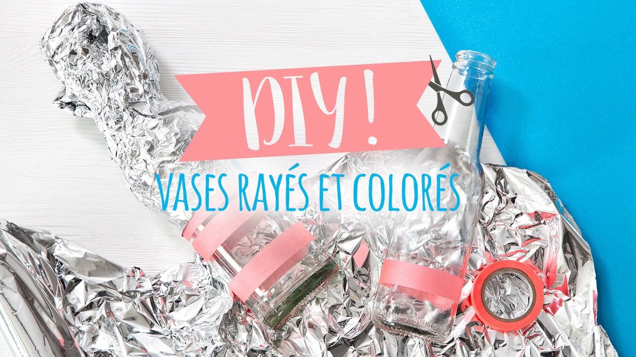 DIY Vases colorés et rayés – DIY Westwing France