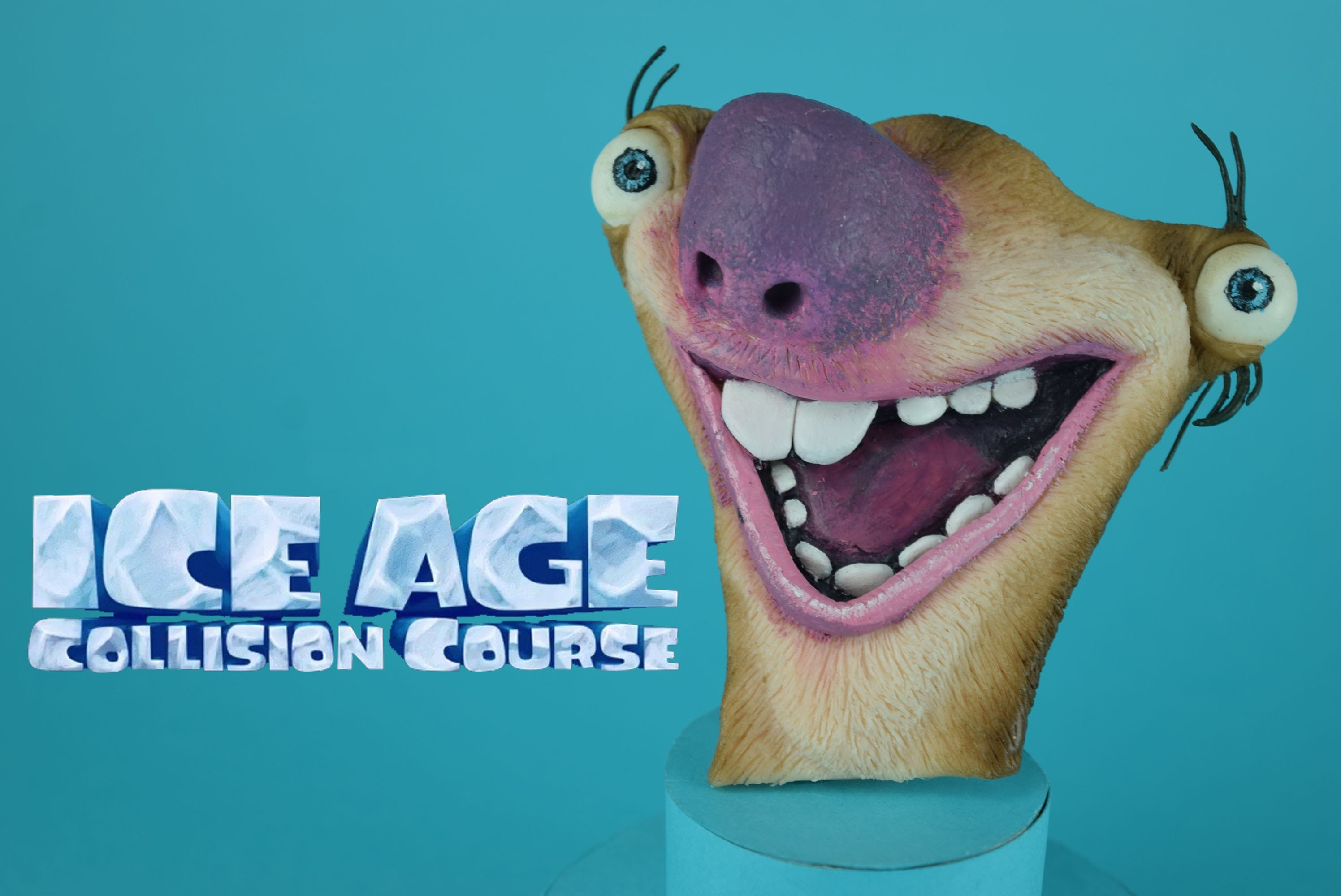 Fimo l'Age de glace - ice age polymer clay