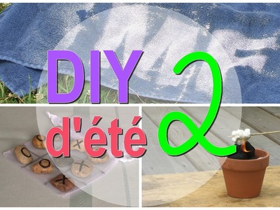 #DIY Essentiels pour l'été