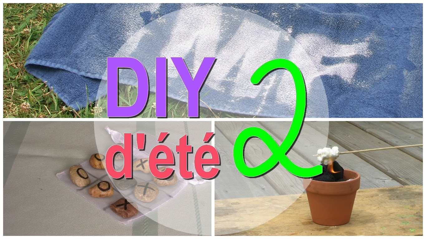 #DIY Essentiels pour l'été