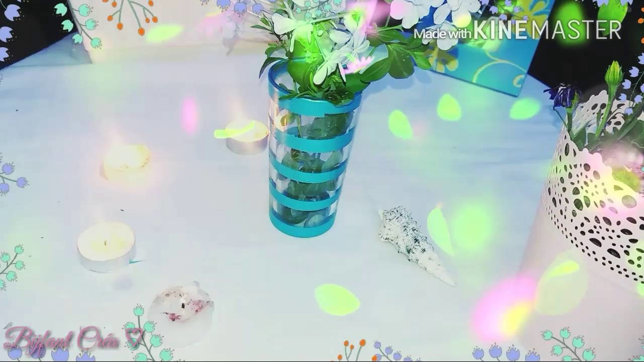 DIY ♡ VASE DE FLEURS ♡